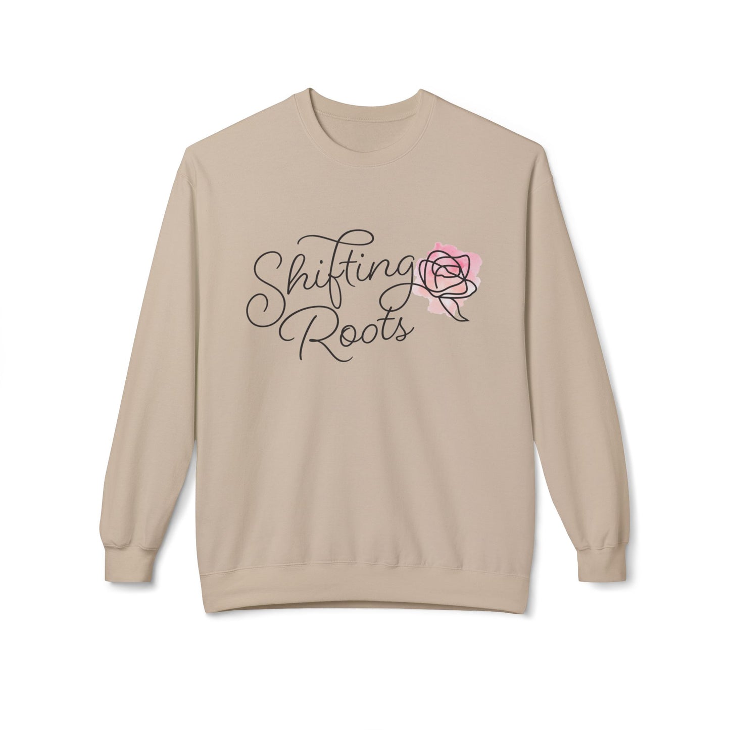 Crewneck Sweatshirt — “Shifting Roots” Logo