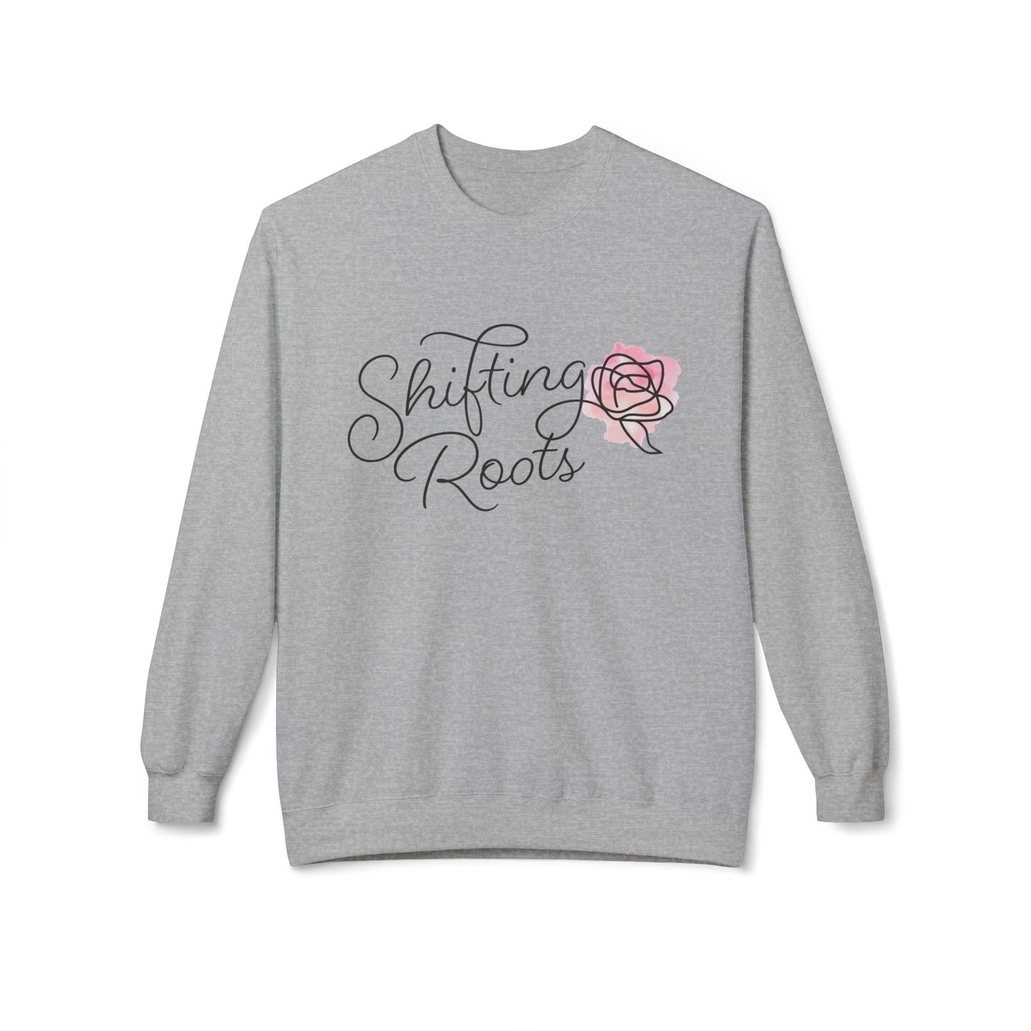 Crewneck Sweatshirt — “Shifting Roots” Logo